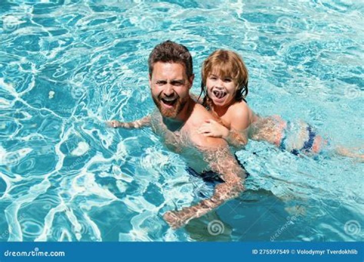 
Doting Father, Davido Gives His Son Swimming Lessons 