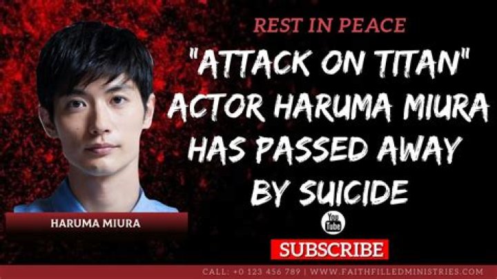 
Haruma Miura | Death: Japanese Actor Suicide In 2020? Parents 