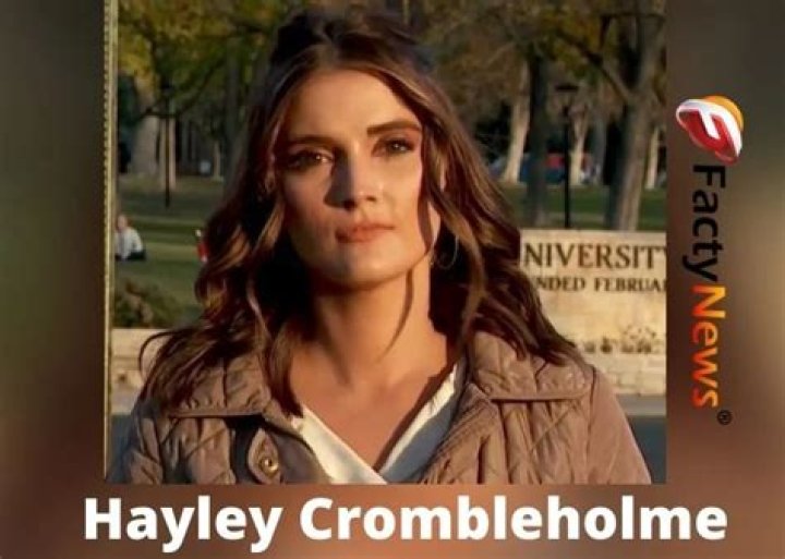 Hayley Crombleholme Height, Weight, Net Worth, Age, Birthday, Wikipedia, Who, Nationality, Biography
