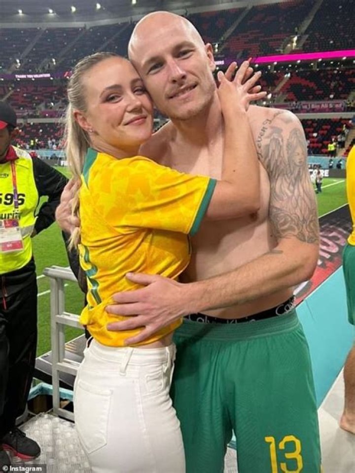 
How Aaron Mooy Embraces Wife Nicola Mooy Support In Their Married Life 