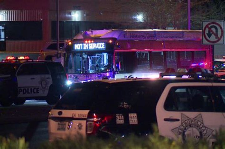 
Man bites off chunk of Las Vegas cop’s ear after standoff on bus: police 