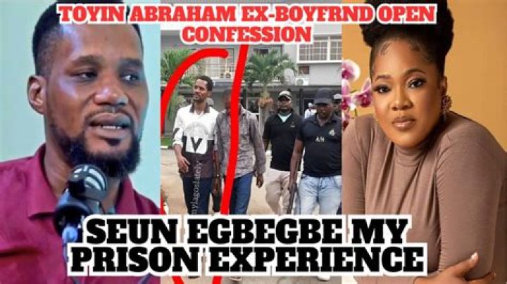 
Toyin Abraham’s Ex Lover, Seun Egbegbe Regains Freedom After 42 Months In Prison For Phone Theft 