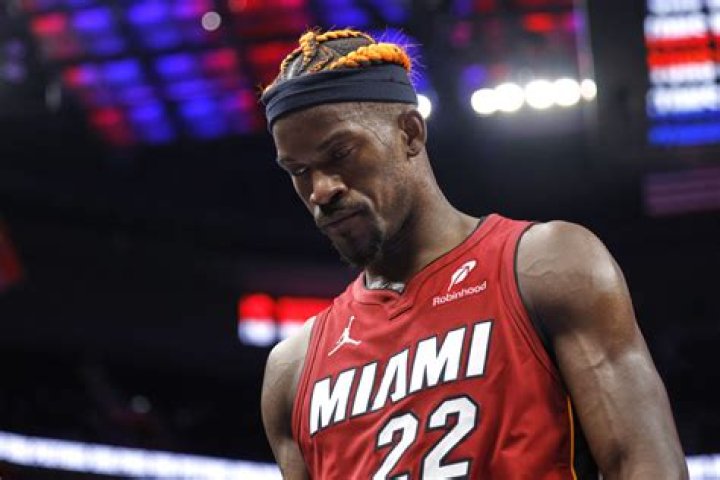 
Why was Miami Heat forward Jimmy Butler fined $25,000 by the NBA? 